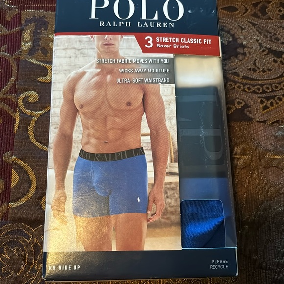 Polo Ralph Lauren Stretch Classic Fit Boxer Briefs - Picture 1 of 6